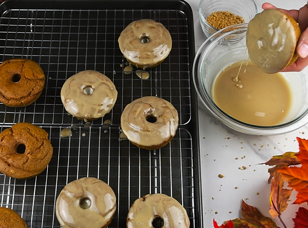 Maple Pumpkin Donuts - Step 7